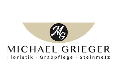 Michael Grieger Floristik Grabpflege Steinmetz Logo